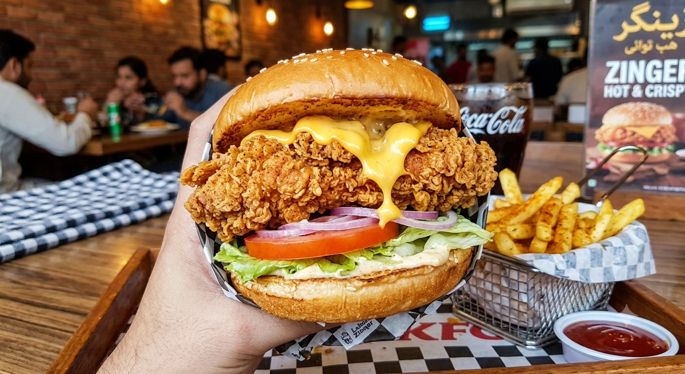Zinger Cheese Burger