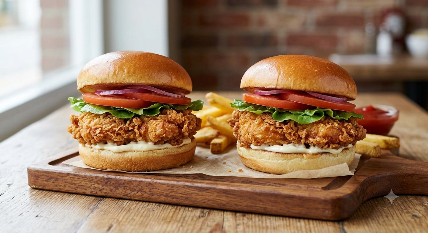 Crispy Burgers