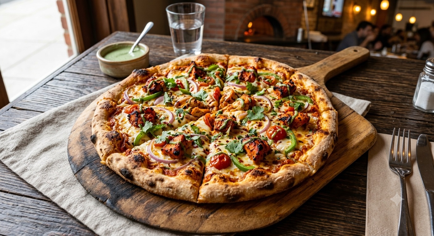 Chicken Tikka Pizza